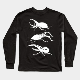 White Beetles Long Sleeve T-Shirt